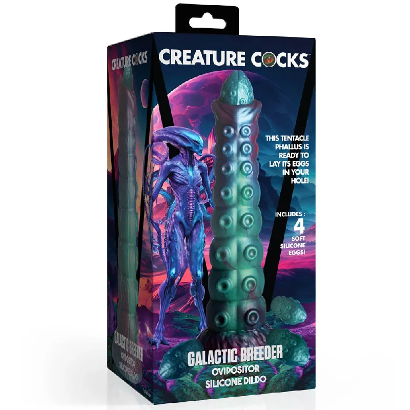 dildo gift ideas-Creature Cocks Galactic Breeder Ovipositor Dildo