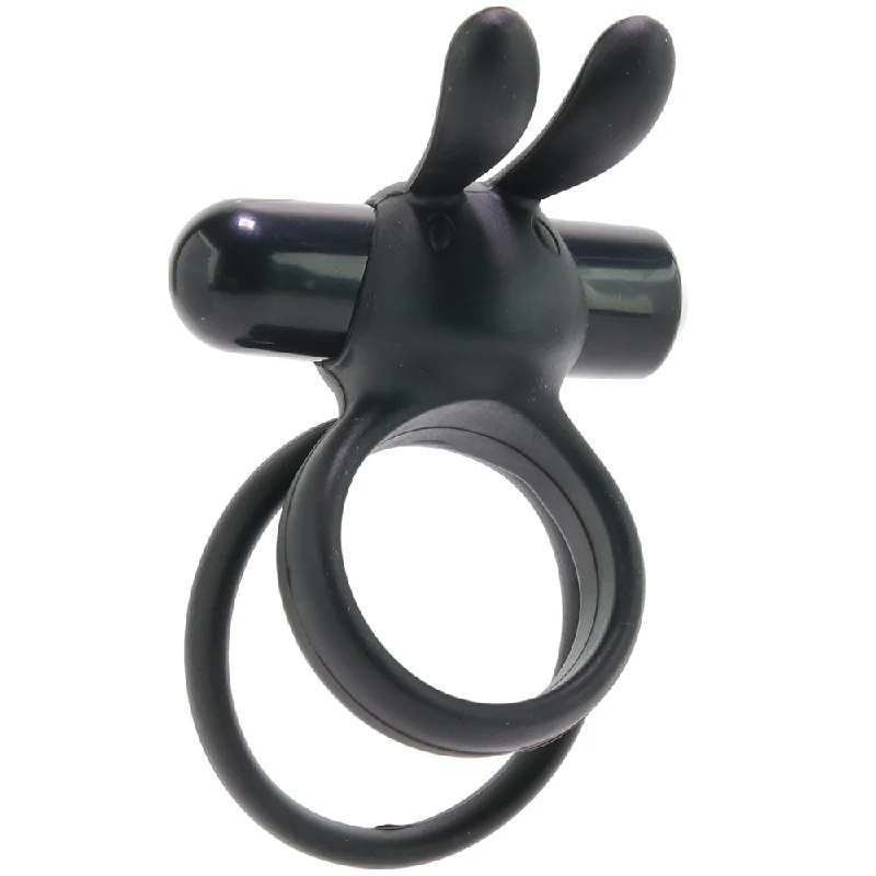 cock ring noise reduction-OHare XL Rechargeable Wearable Rabbit Vibe in Black