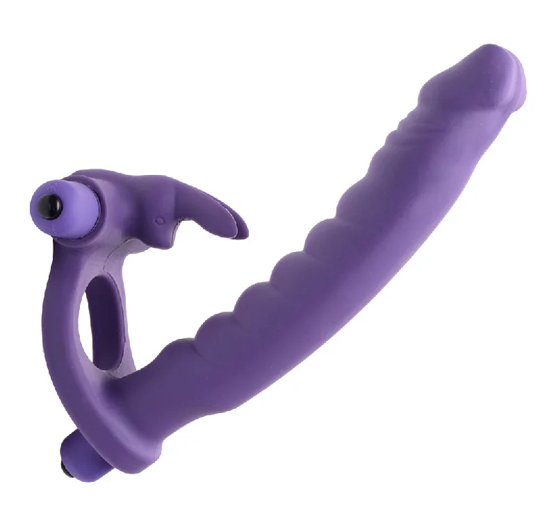 waterproof cock ring models-Vibrating Rabbit Ring for Couples - Dual Delight Fun