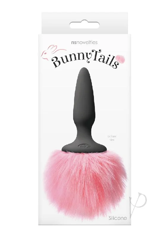 anal toys with quiet shape-Bunny Tails Mini Anal Plug Pink