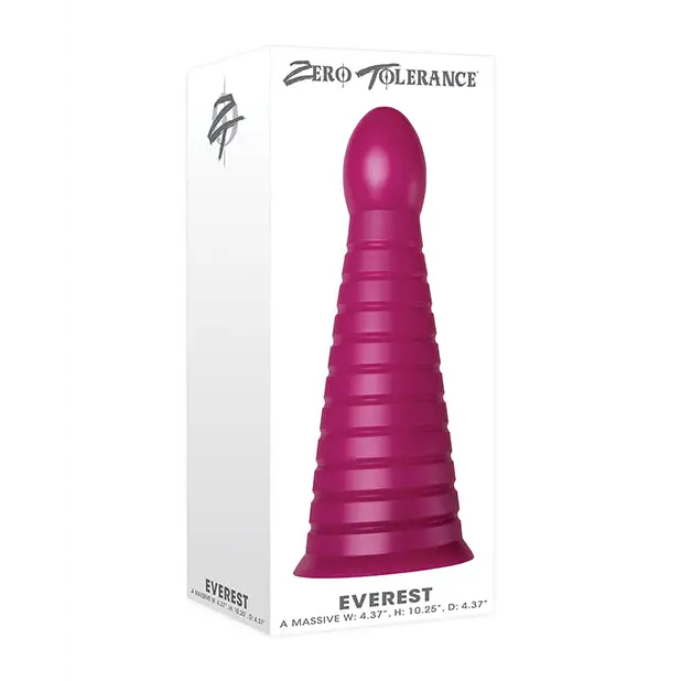 anal toys with smooth grip-Zero Tolerance Everest Advanced Cone-Shaped Anal Plug