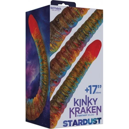 dildo durability offers-Stardust Kinky Kraken 17" Dildo by Hott Products