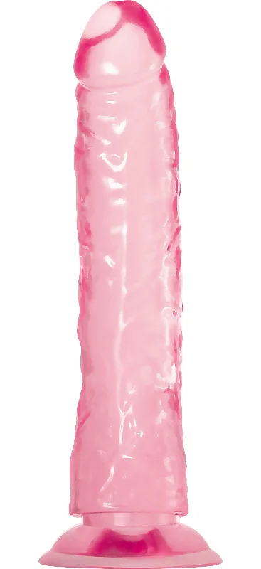 dildo customization comparison-Pink Jelly Realistic Dildo