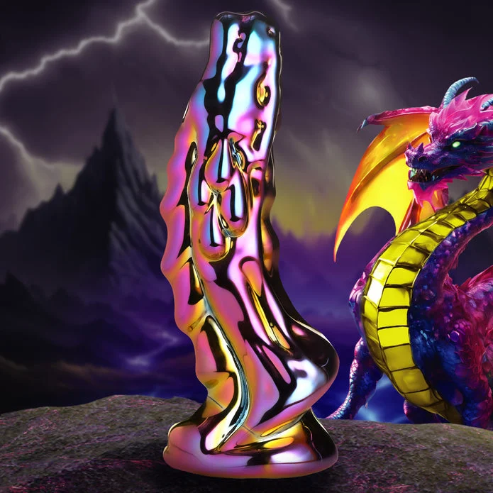 dildo collector offers-Dragon Glass Glass Dildo by Creature Cocks