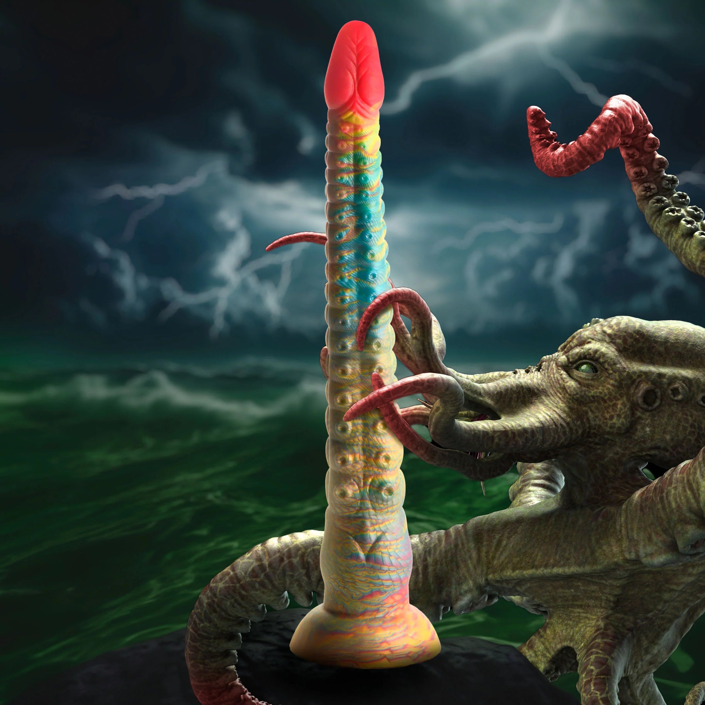 dildo subscription deals-Tenta-Dick Tentacle Silicone Dildo by creature cocks