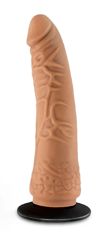 dildo sales bundles-Lock on - Hexanite - 7.5 Inch Dildo With Suction  Cup Adapter - Mocha