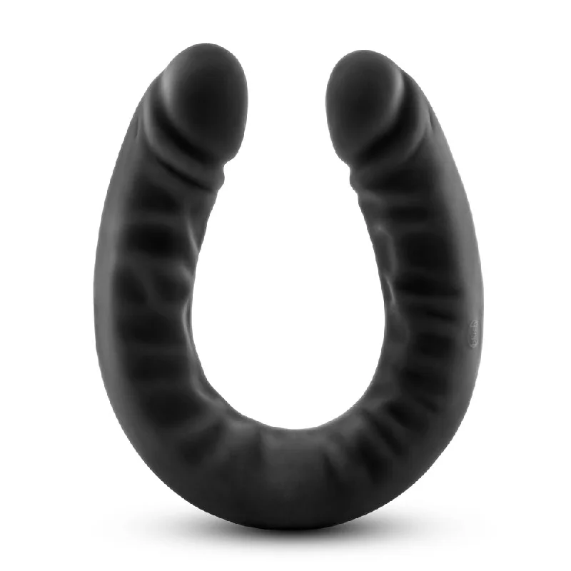 dildo support ratings-Ruse - Silicone Double Headed Dildo - 18 Inch - Black