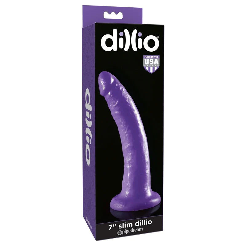 dildo hygiene discounts-Dillio Slim Realistic Dildo 7" by Pipedream Products®