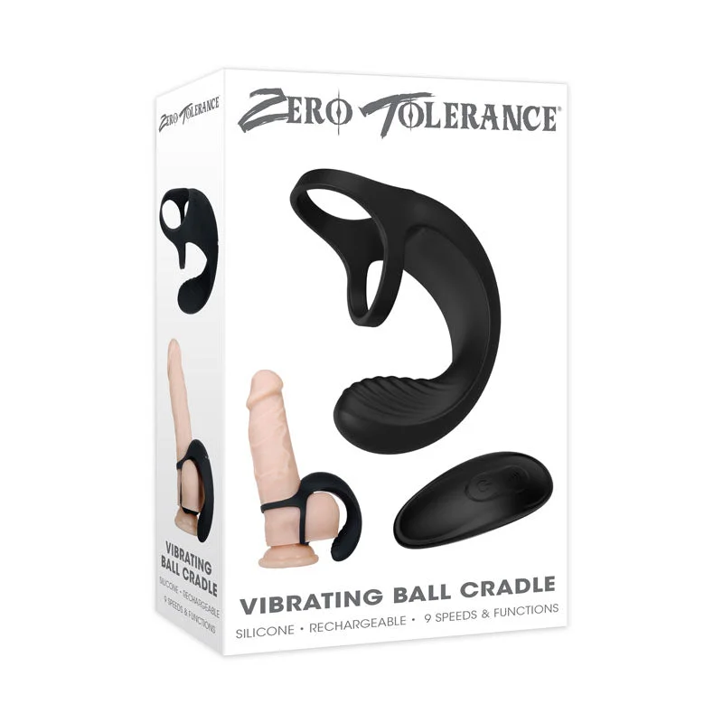 cock ring flexible guide-Zero Tolerance Vibrating Ball Cradle