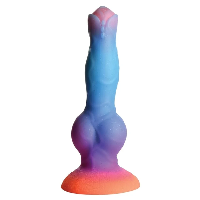 dildo texture discounts-Space Cock Glow In The Dark Fantasy Dildo