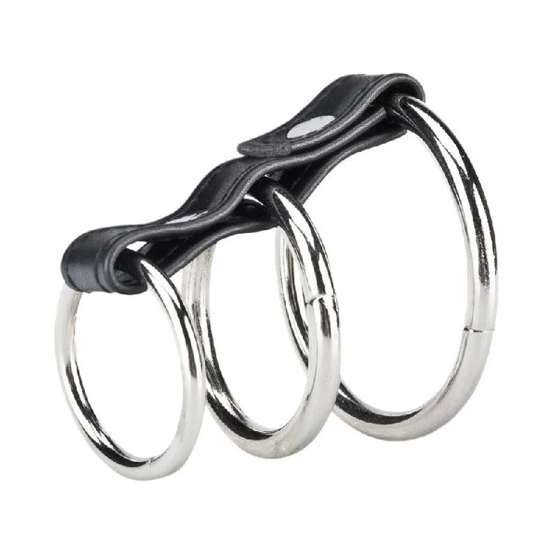 cock ring size adjustment-3 Ring Metal Gates of Hell