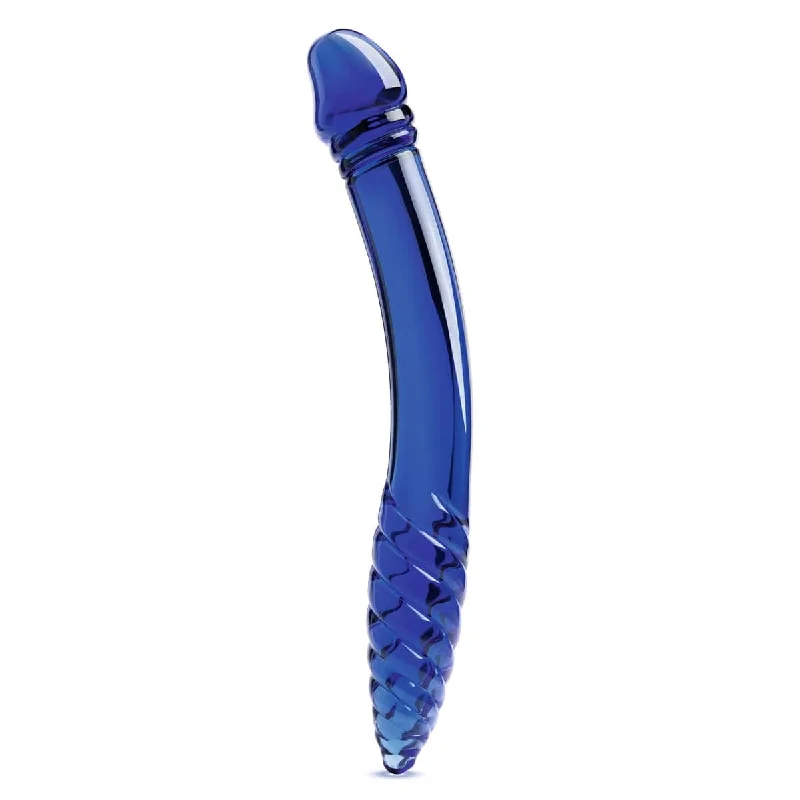 dildo weight reviews-Glas 11Inch Double Sided Glass Dildo For G & P Spot Stimulation