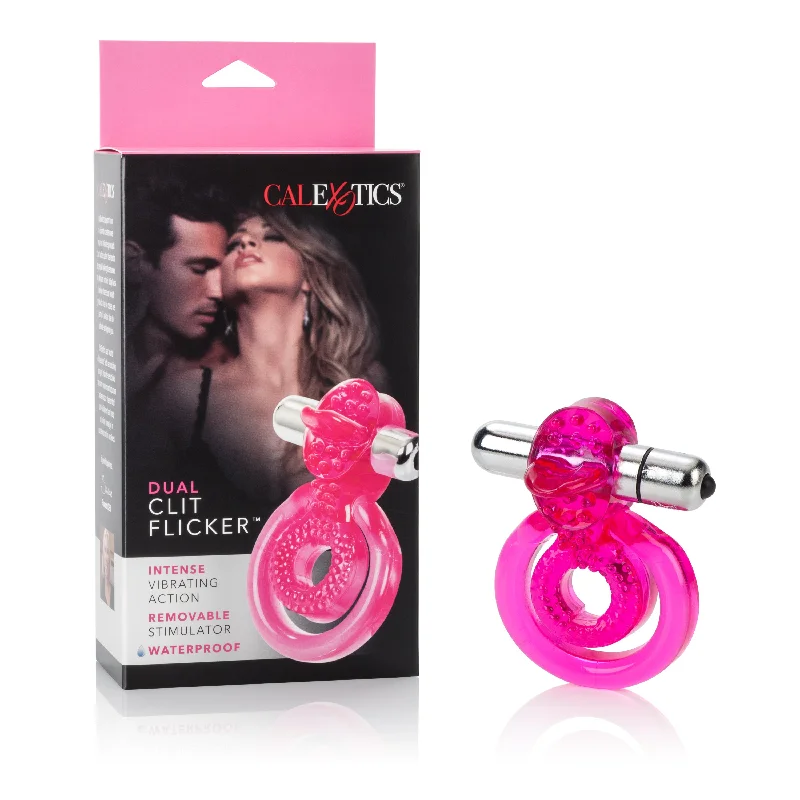 stretchy cock ring benefits-Flicker Fun: Dual Vibrating Ring for Couples Adventure