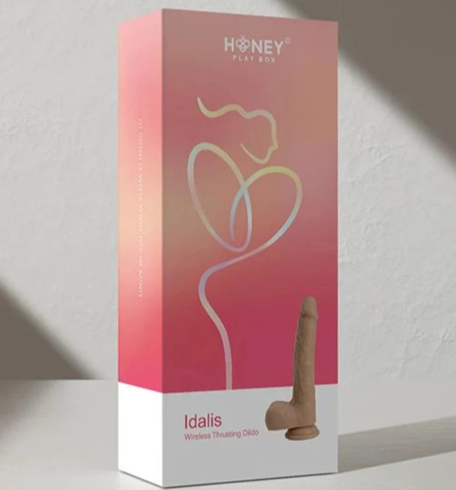 dildo texture bundles-Honey ''Idalis'' Wireless Thrusting 8'' Dildo