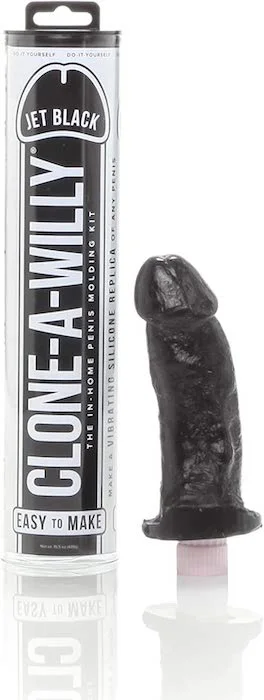 dildo vibration discounts-Clone-A-Willy Vib/ Dildo Kit -Jet Black