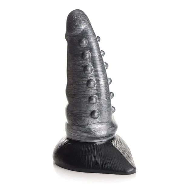 dildo texture promotions-Beastly Tapered Bumpy Silicone Fantasy Dildo