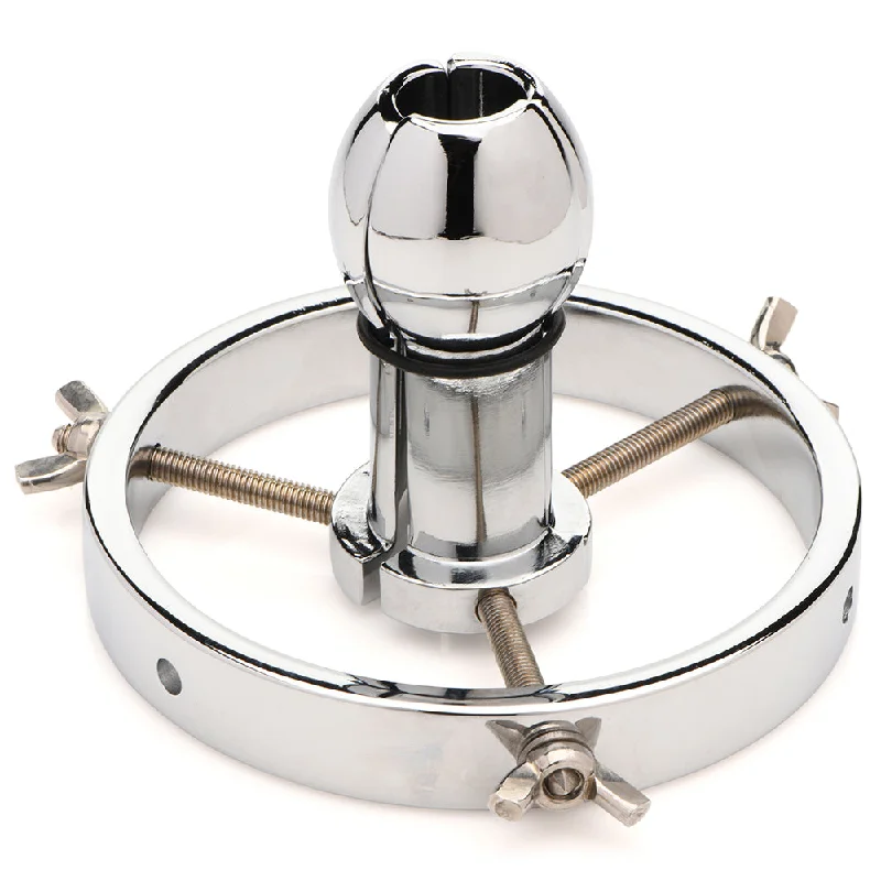 anal toys with easy finish-Master Series Forced Spread Stainless Steel Anal Explorer