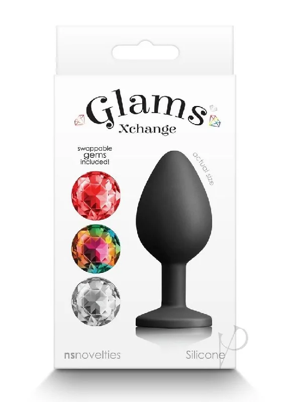 anal toys with smooth grip-Glams Xchange Round Medium