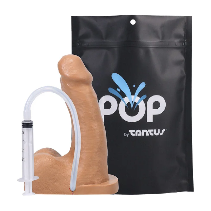 dildo shape promotions-POP N' Play ''Squirting'' Dildo -Honey