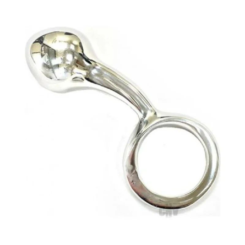 anal toys with soft finish-Rouge Anal Passion Plug Steel