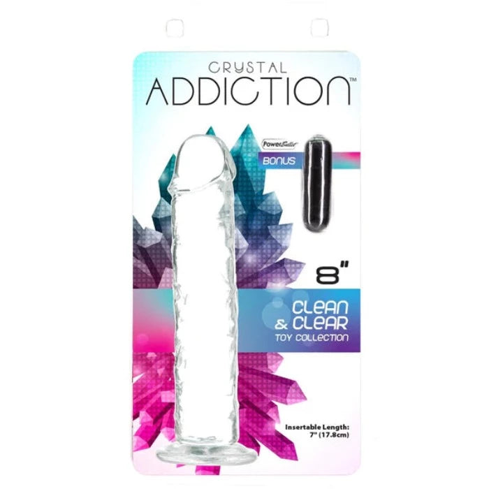 dildo price discounts-Addiction Crystal 8'' Dildo