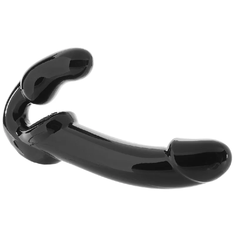 dildo durability upgrades-Strap U Revolver Strapless Strap-On Dildo in Black