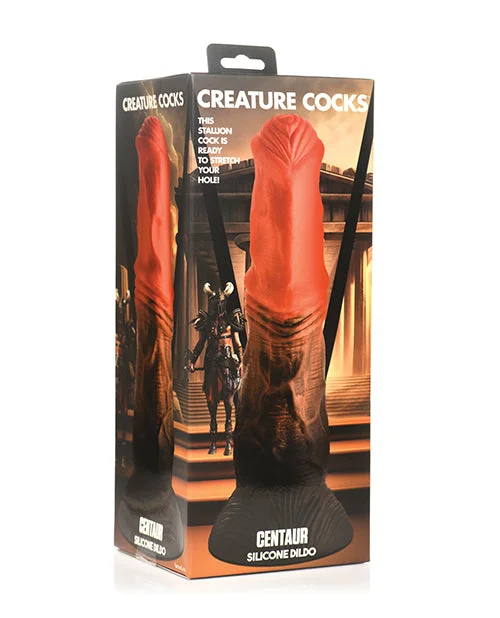 dildo heat reviews-Creature Cocks Centaur Silicone Dildo - Multi Color