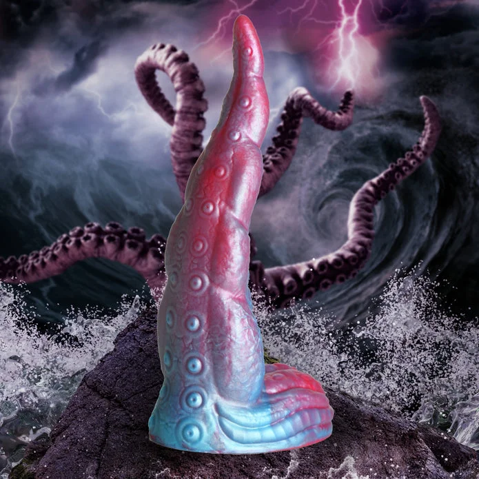 dildo cold deals-Tentacle Cock Silicone Dildo by Creature Cocks