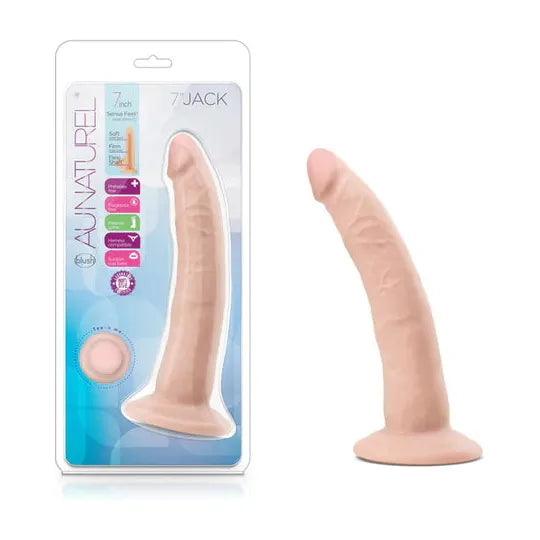 dildo flexibility promotions-Au Naturel Jack Dildo 7.5" by Blush