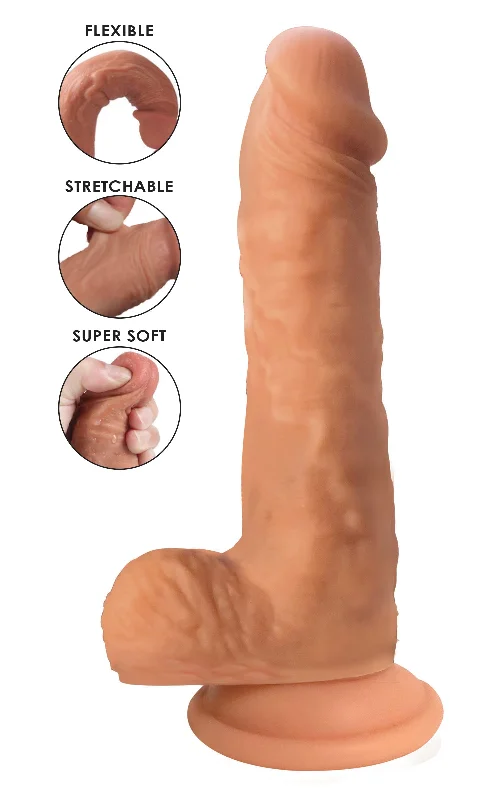 dildo texture tips-Easy Riders Dual Density Silicone Dildo