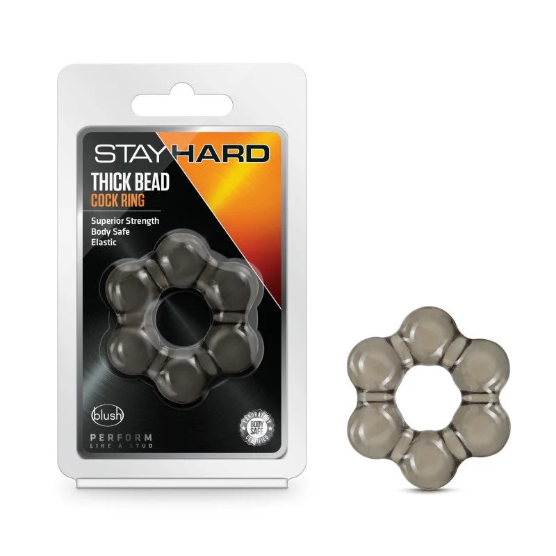 cock ring budget reviews-Stay Hard Thick Bead Cock Ring