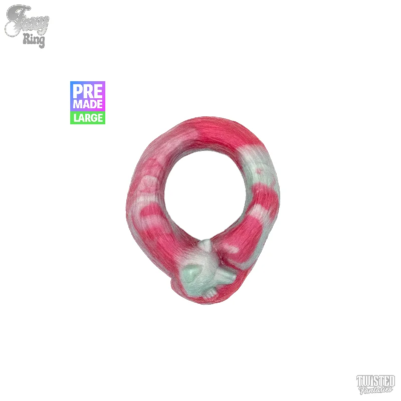 cock ring vibration benefits-Premade Large Foxy the Fox Cock Ring - Medium