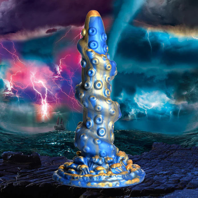 dildo trendy offers-Creature Cock Lord Kraken Tentacled Silicone Dildo