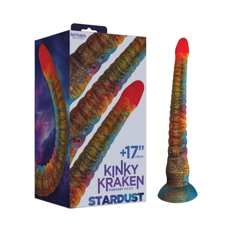 dildo texture offers-Stardust Kinky Kraken 17 in. Bendable Fantasy Dildo