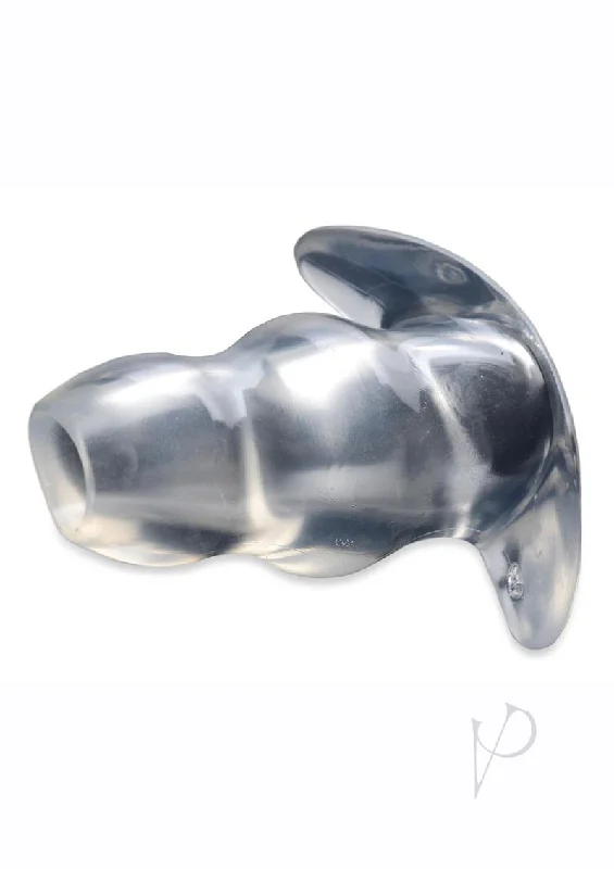 anal toys with soft design-Ms Clear View Hollow Anal Plug Lg