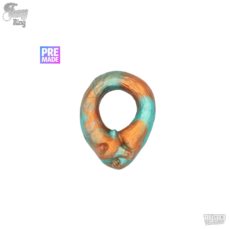 cock ring noise reduction-Premade Foxy the Fox Cock Ring - Medium