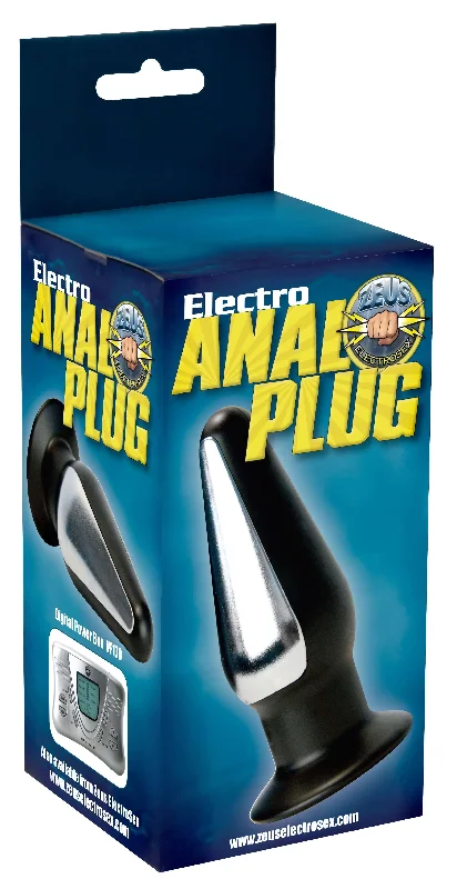 anal toys for anal pleasure-Zeus Electrosex Anal Plug for Electrifying Pleasure - Compatible with Zeus Power Boxes