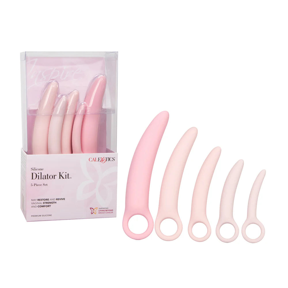 dildo limited offers-Calex ''Inspire'' Silicone Dilator Kit 5-Piece Set