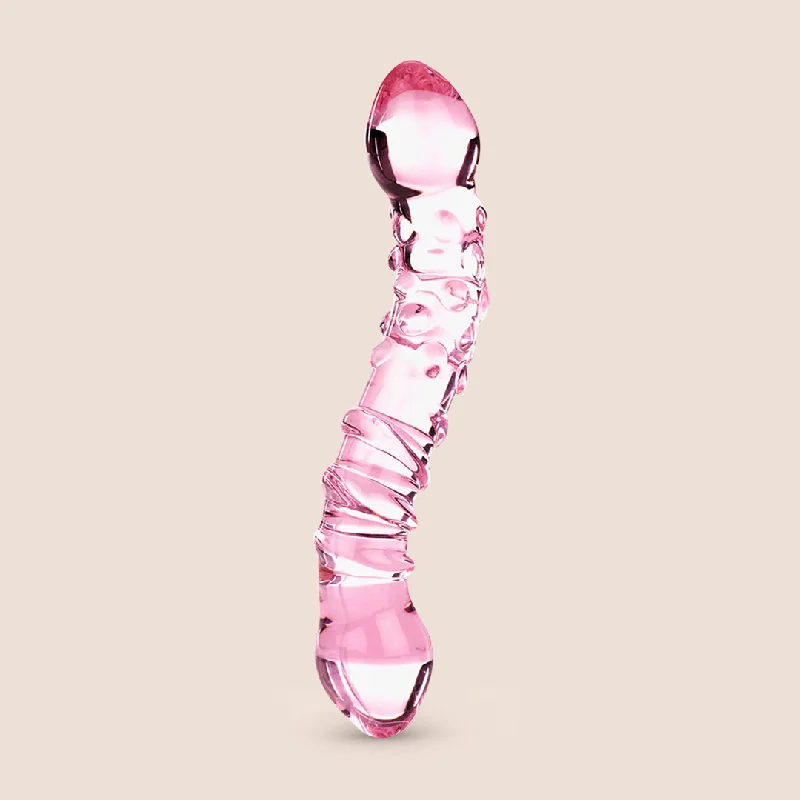 dildo unboxing ratings-Icicles No. 55 | glass dildo