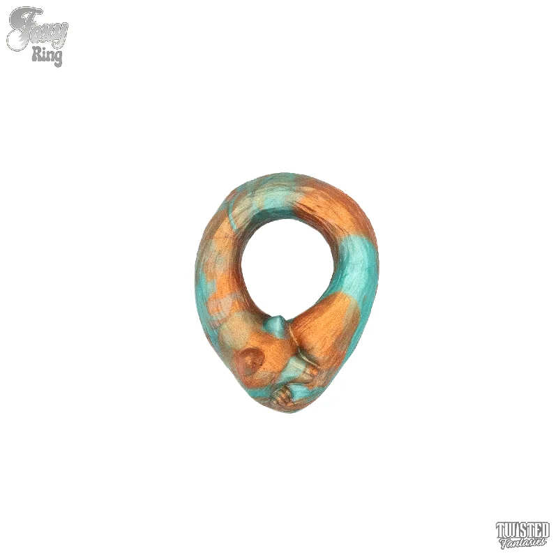 vibrating cock ring features-Foxy the Fox Cock Ring