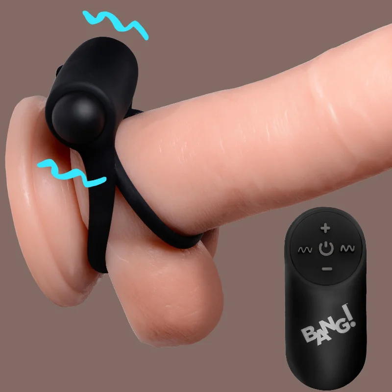 cock ring couple tips-Remote Control 28X Vibrating Cock Ring and Bullet