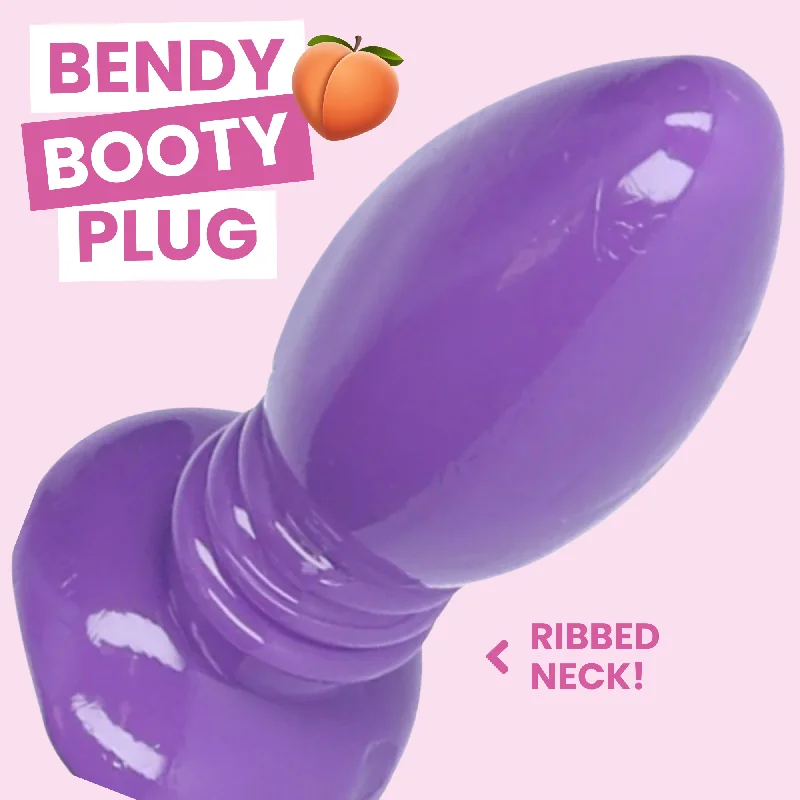 anal toys for intimate vibes-Beginners Rippled Anal Plug