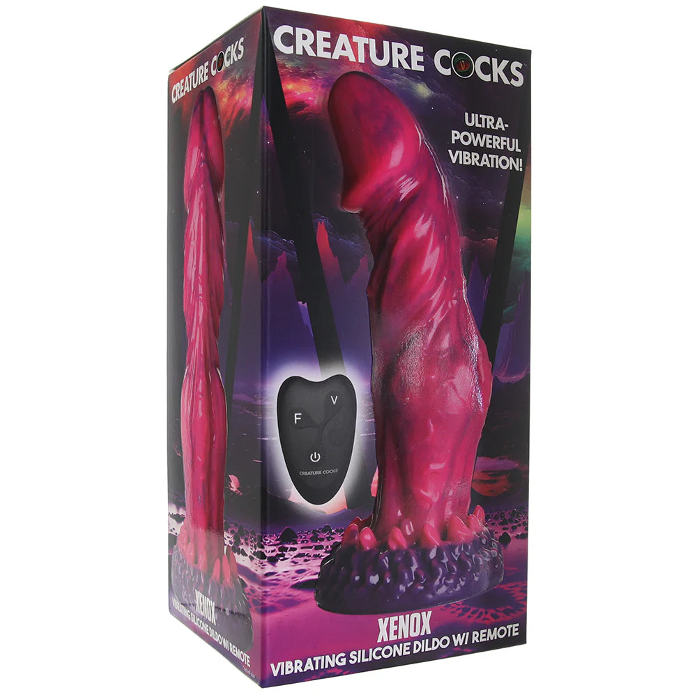 dildo fantasy discounts-Creature Cocks ''Xenox'' Remote Dildo Vibe