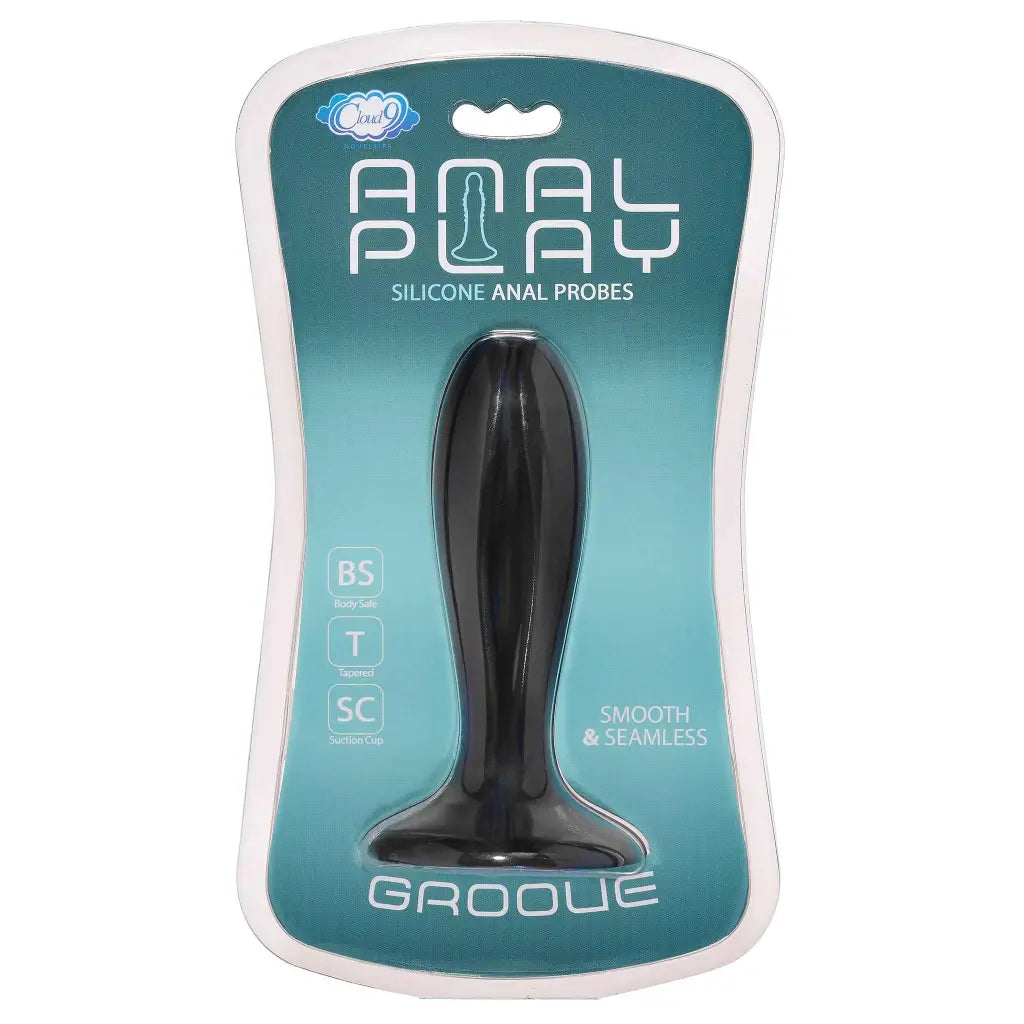 anal toys for intimate relaxation-Cloud 9 Anal Play Silicone Groove