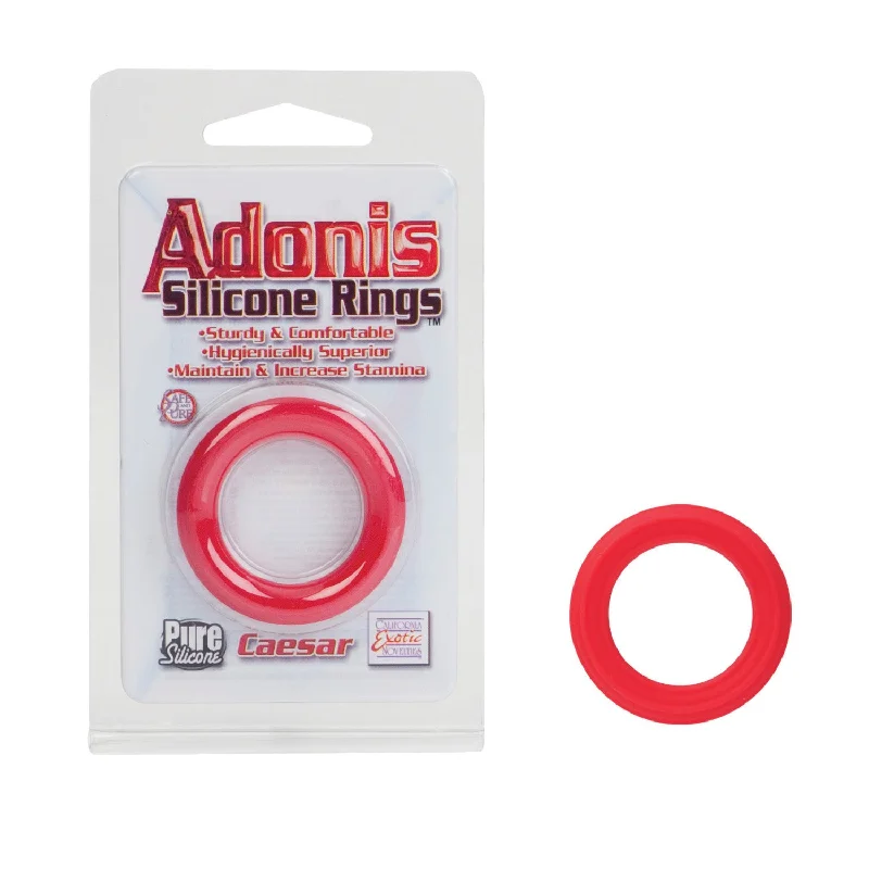 cock ring for pleasure guide-Caesar's Stamina Boost Silicone Pleasure Rings for Longer-Lasting Fun