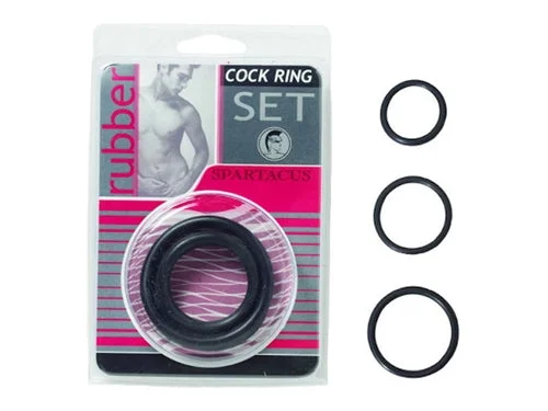 cock ring size benefits tips-Colorful Rubber Cock Ring Trio for Fun and Comfort