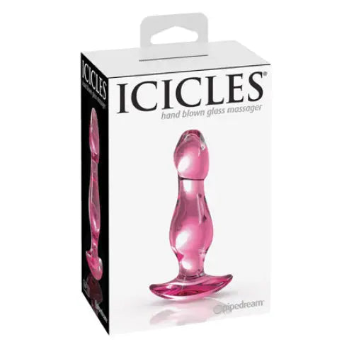 anal toys with sleek shape-Pipedream Icicles No. 73 Glass Anal Plug