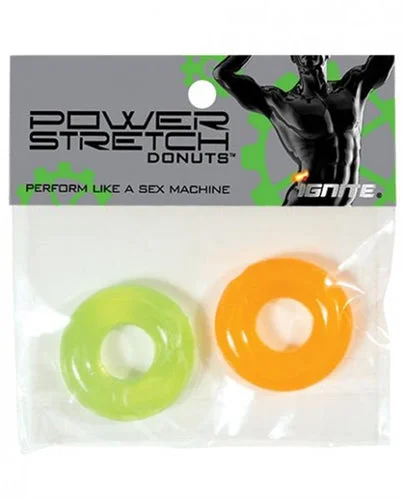 cock ring vibration modes-Super Power Stretch Donuts - Magic Rings for Lasting Fun!