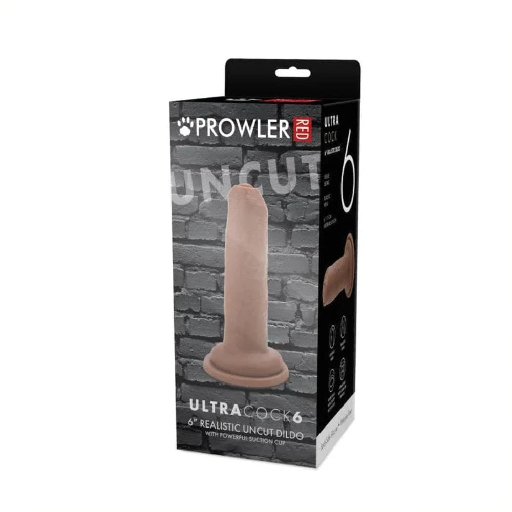 dildo color promotions-Prowler ''Uncut'' Ultra Cock 6'' Dildo