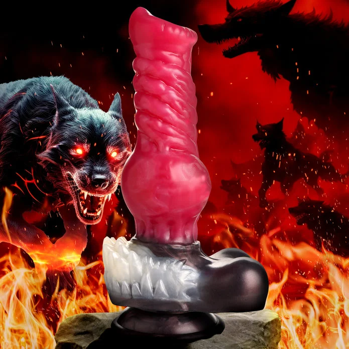 dildo customization offers-Cujo Canine Silicone Dildo - XLarge